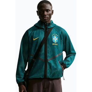 Nike Мъжко футболно яке Nike Brazil Soccer Anthem geode teal/light mint/midwest gold