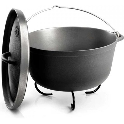 GSI Outdoors Guidecast Dutch Oven 300 mm 4, 7 l Цвят: черен