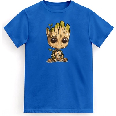 Tričko Baby Groot Blue Mar