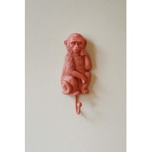 Present Time Monkey růžový