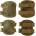 DRAGOWA Tactical Тактически накрайници за колене и лакти Dragowa Tactical, каки (DRG045.khaki)