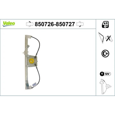 Zvedací zařízení oken VALEO 850727