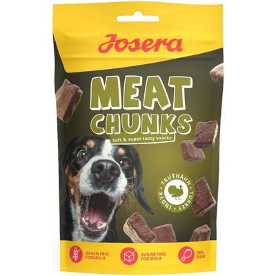 Josera maškrty Meat Chunks Dog krůtí 70 g