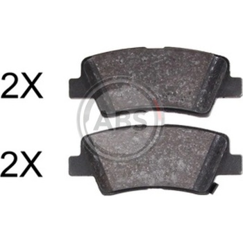 A.B.S. Sada brzdových platničiek kotúčovej brzdy 37914