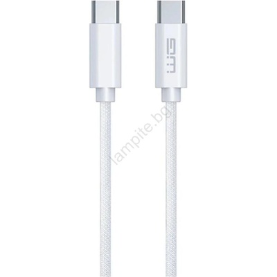 WINNER GROUP-WG - USB кабел USB-C / USB-C 60W 1m бял (WN0019)