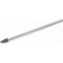 8 mm Wolfram Karbidová fréza, prodloužená 155 mm - zakulacený jehlan