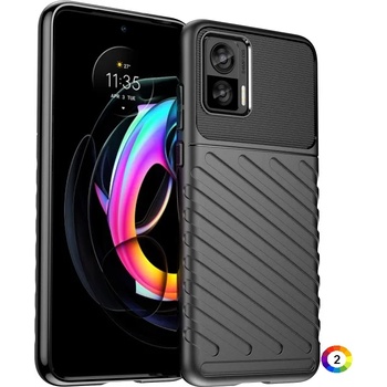 Image 1 of Motorola Edge 30 Lite / Edge 30 Neo Удароустойчив Twill Texture Калъф и Протектор