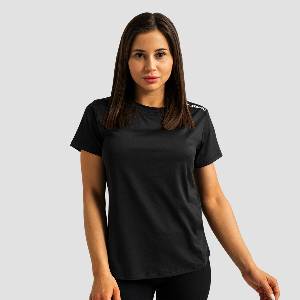 GymBeam Дамска спортна тениска Limitless Black XS