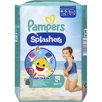 Pampers Бебешки бански пелени Pampers - Maxi, Размер 4, 9-15 kg, 11 броя (1007000073)