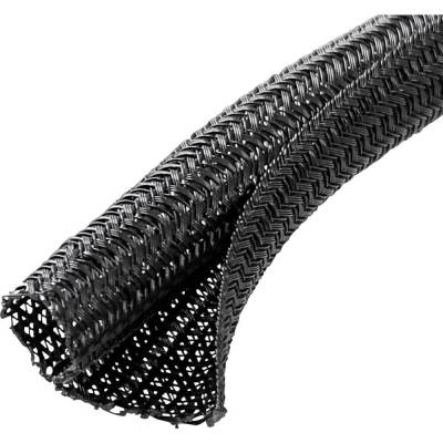 Quadrios 25CA478 25CA478, ochranný oplet polyester, 16 do 17 mm, čierna, metrový tovar