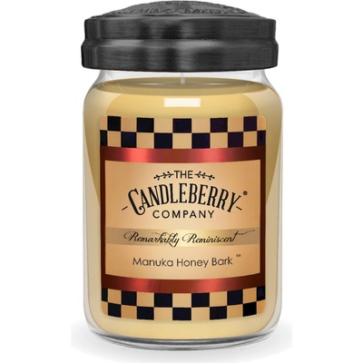 Candleberry Candle Manuka Honey Bark, 624 g