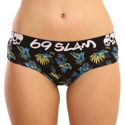 69SLAM Dámske nohavičky bamboo tiki face GWBIKI BB