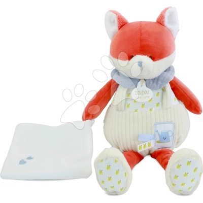 Doudou et Compagnie Paris Darčeková sada Plyšová líška Romarin s dečkou 28 cm