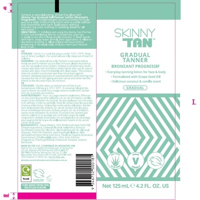 Skinny Tan Gradual Tanner Samoopalovací krém pro postupné opálení 125 ml