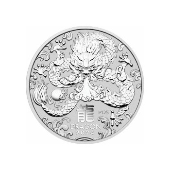 Lunar Stříbrná mince Series III Year of the Dragon 1 Oz