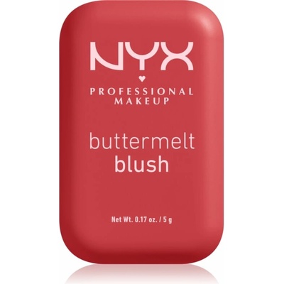 NYX Professional Makeup Buttermelt Blush púdrová lícenka Butta Than Coral 5 g