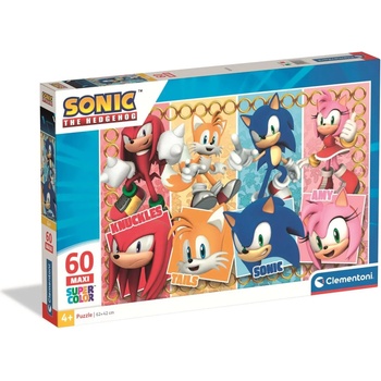Clementoni - Puzzle Sonic the Hedgehog 60 maxi - 40 - 99 piese