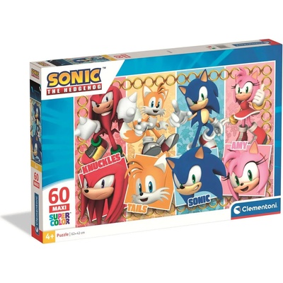 Clementoni - Puzzle Sonic the Hedgehog 60 maxi - 40 - 99 piese