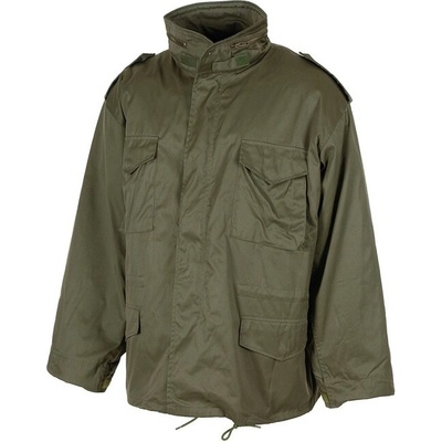 Bunda MFH Americká poľná M67 s oddeliteľnou prešívanou podšívkou OD green