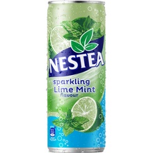 Nestea Sparkling Black Tea Lime Mint flavour 330 ml