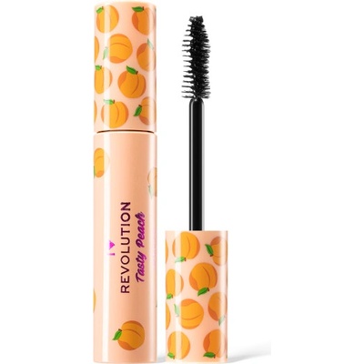 I Heart Revolution Tasty Peach prodlužující riasenka s broskvovým extraktem Black 8 ml