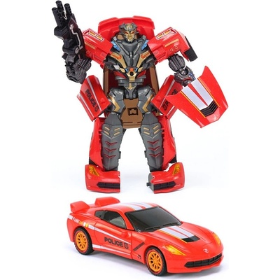 RAPPA Autorobot se světlem a zvukem 20 cm