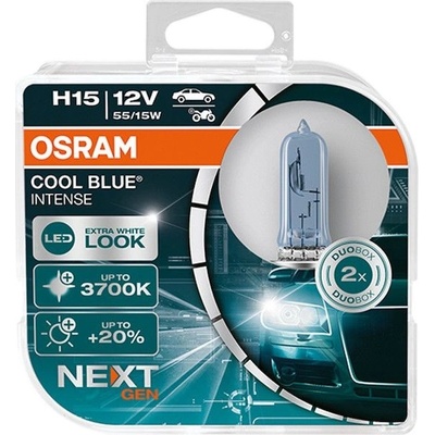 Osram Cool Blue Intense 64176CBI-HCB H15 PGJ23t-1 12V 15/55W