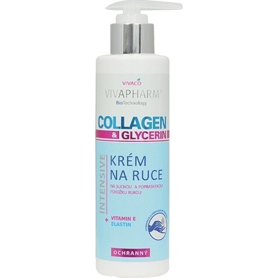 Vivapharm krém na ruce collagen a glycerin 200 ml