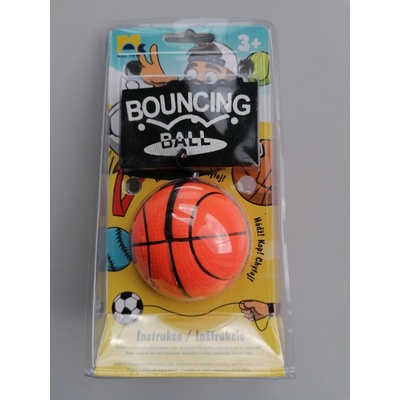 Mac Toys Míček na gumičce basketbal