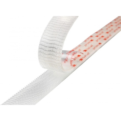 3M DL-HT pásek se suchým zipem lepicí kulaté hlavičky (d x š) 100 mm x 19 mm transparentní 4 ks