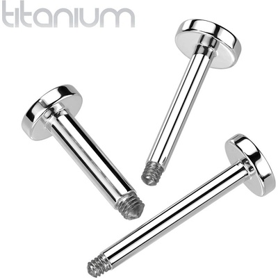 Šperky4U náhradní labreta titan závit TIT1209-1206
