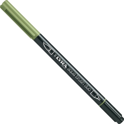 LYRA Double Tip Aqua Duo Химикал маркер Chrome Green 1 бр (6520068)
