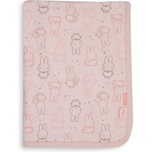 Jollein Бебешко одеяло Jollein - Miffy Moments, 75 x 100 cm, Silk Rose (560537) - ozone