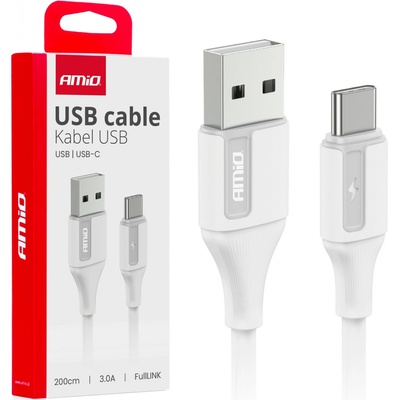 FullLINK AMIO-03918 USB na USB-C 3A, 200cm