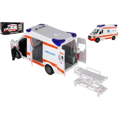 Teddies Линейка пластмаса 26см с носилка, на инерция със светлина и звук, 37x18x11