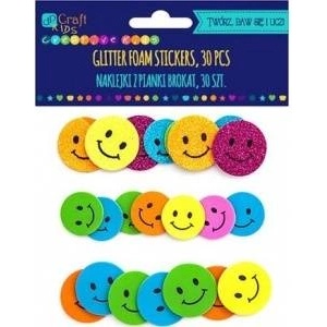 Dalprint Foam stickers soothed glitter 30pcs