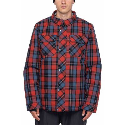686 bunda Mns Woodland Insulated Jacket Brick Red Plaid (BRK) Vel.: M