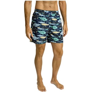 Hackett Бански гащета Hackett Big Fish swimming shorts - Blue (Navy)