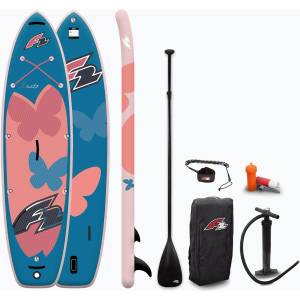 F2 Zestaw deska SUP pompowana F2 Strato 10'5" apricot