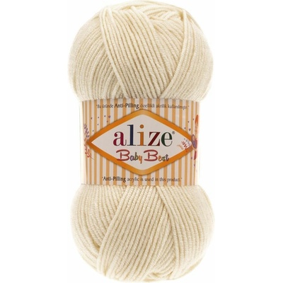 Alize příze Baby Best 62 krémová