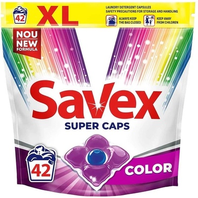 Savex Super Caps Капсули за пране Color 42доза