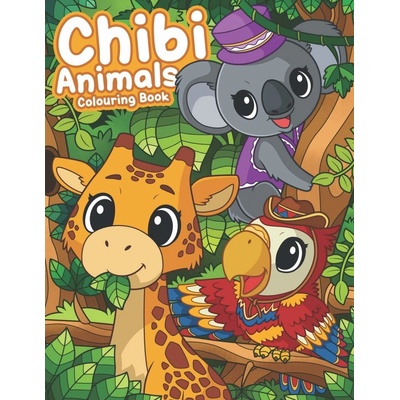 Chibi Animals antistresové omalovánky Alice Brockmire