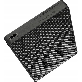 NITECORE Pocket 10000 10000 mAh преносимо зарядно устройство с USB-C и вграден кабел (POCKET10000) (POCKET10000)