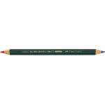 Faber-Castell 873 шестоъгълна дебела червена/синя пощенска марка FC117500 (FC117500)