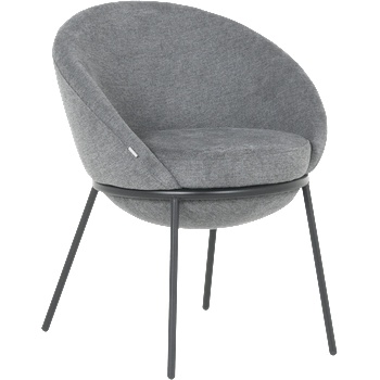 Carmen Трапезен стол hart - сив bf 5 (3532330_1)