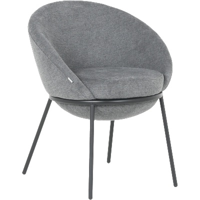 Carmen Трапезен стол hart - сив bf 5 (3532330_1)