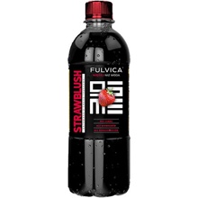 Fulvica Strawblush sycená černá minerální voda s příchutí jahody 0,5 l