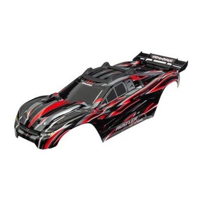 Traxxas Каросерия Traxxas Rustler 4X4 VXL червена (без скоби)