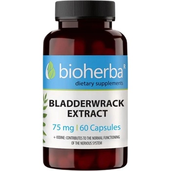 Image 1 of Bioherba Bladderwrack Extract 75 mg [60 капсули]