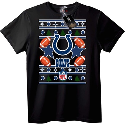 NOONEBRAND Тениска Colts NFL Футбол - XS, Black